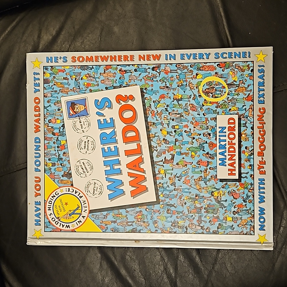 Hardcover Where's Waldo